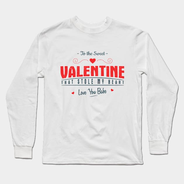 valentine 62 Long Sleeve T-Shirt by dangkhoa